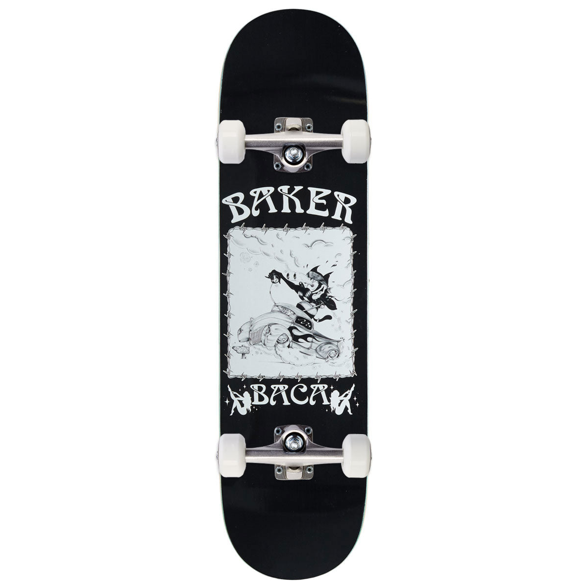 Baker Sammy Baca Skatecreep Skateboard Complete - 8.25