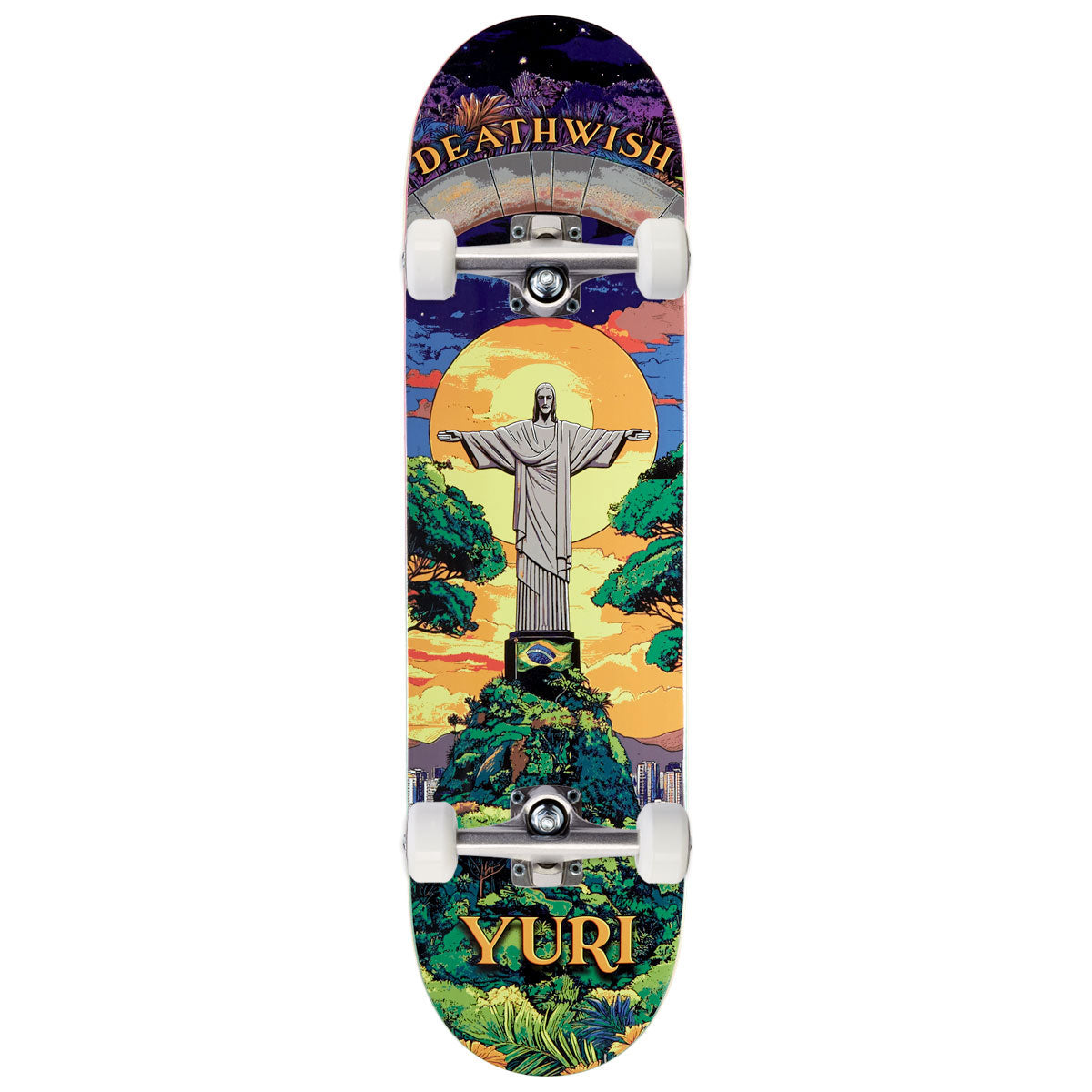Deathwish Yuri Facchini The Redeemer Skateboard Complete - 8.25