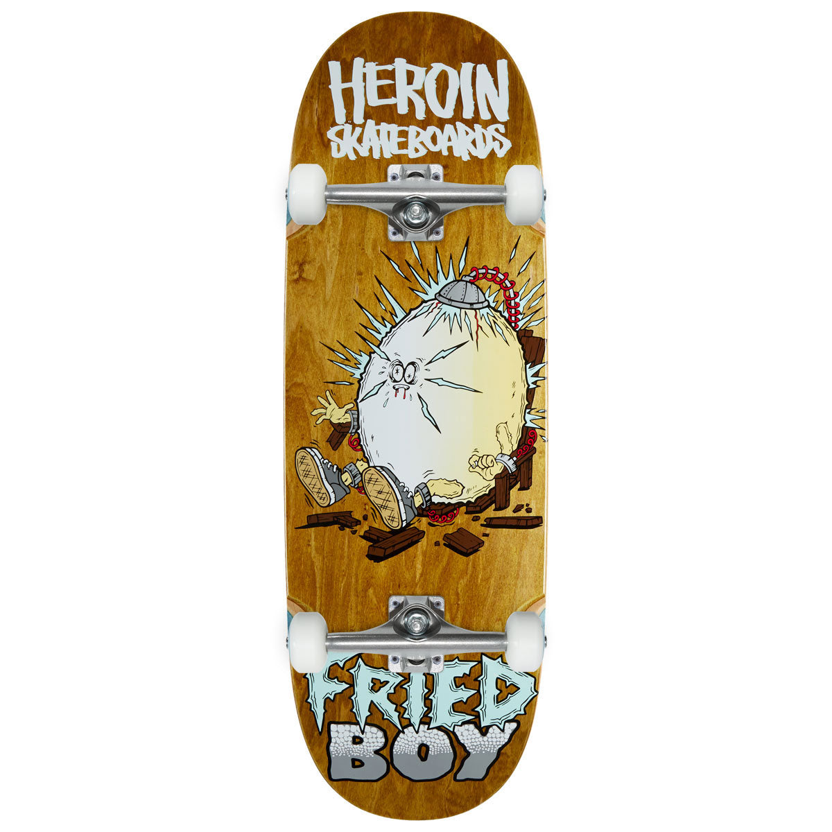 Heroin Fried Boy Skateboard Complete - 10.40