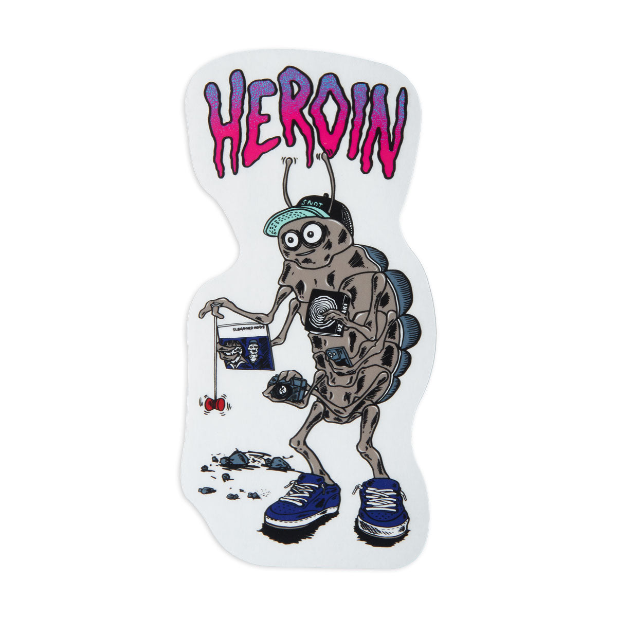 Heroin Nolan Houghton Bug Sticker image 1