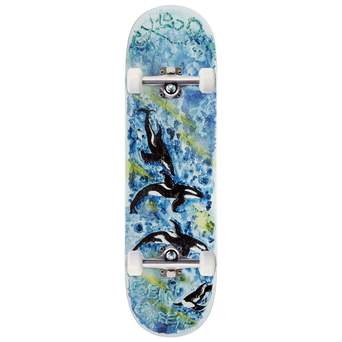 GX1000 Killer Whale Greene Skateboard Complete - 8.75