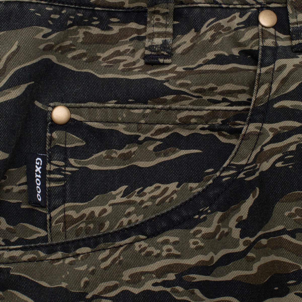 GX1000 Baggy Pants - Green Tiger Camo image 3