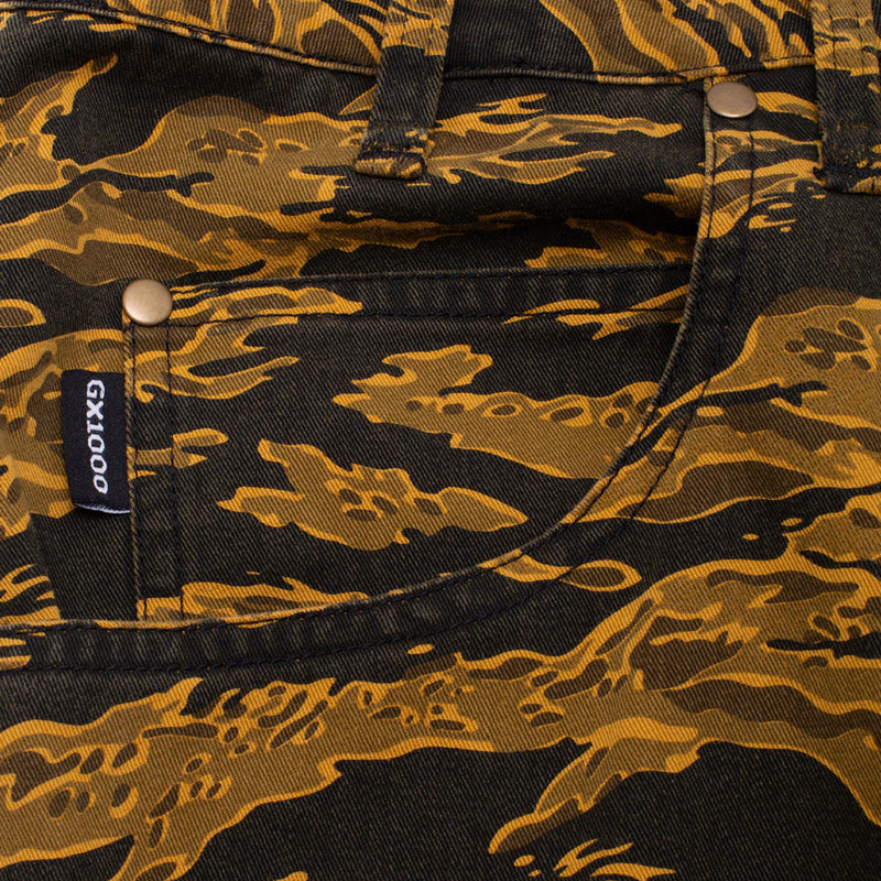 GX1000 Baggy Pants - Yellow Tiger Camo