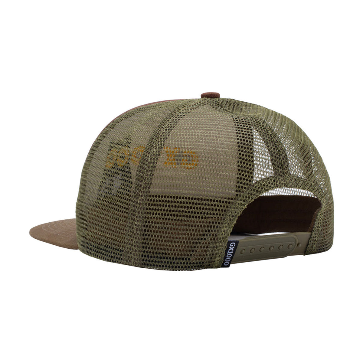 GX1000 Owl Trucker Hat - Brown/Green image 2