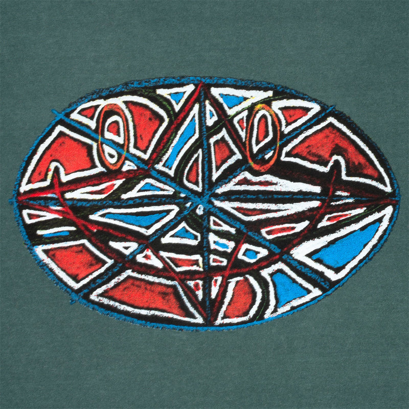 Limosine Life Is Good T-Shirt - Pigment Dyed Blue Spruce