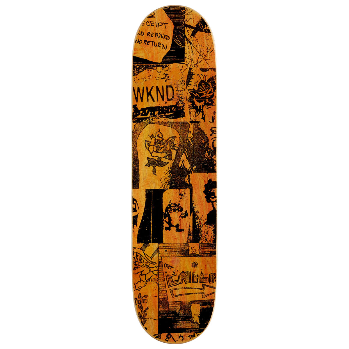 WKND Please Do Not Lean On Glass Sarah Meurle PS Skateboard Complete - Multi - 8.25