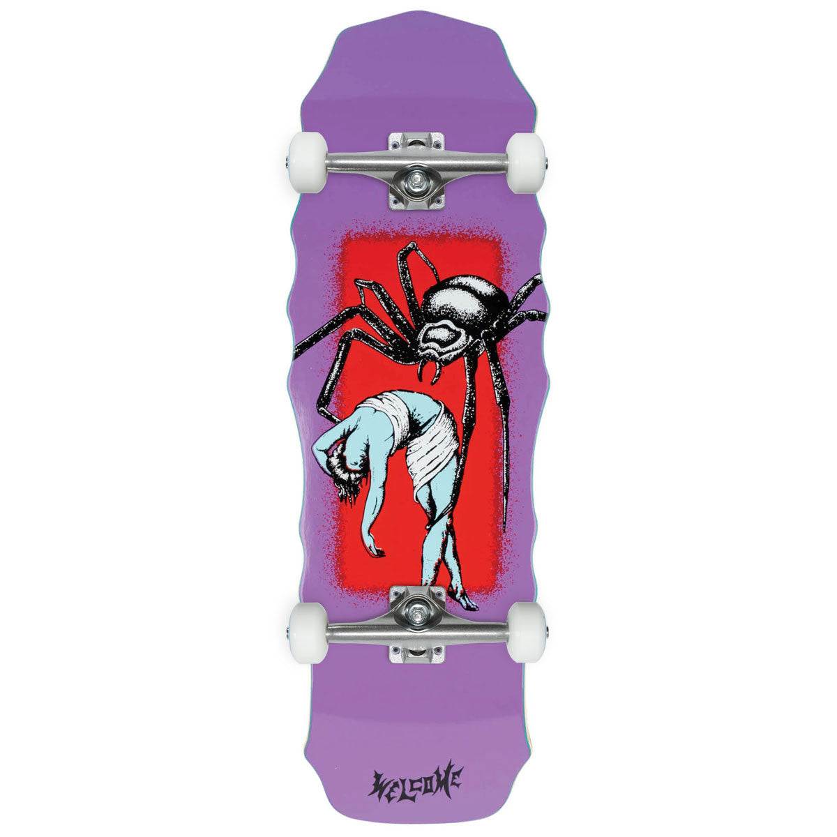 Welcome Widow On A Widow Skateboard Complete - Purple - 10.00