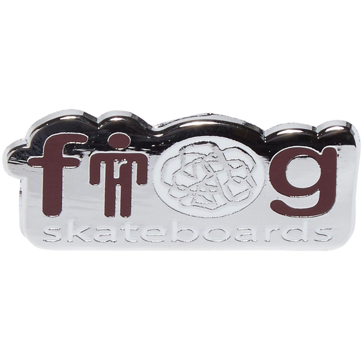 Frog Trash Talk Pin - Red image 1