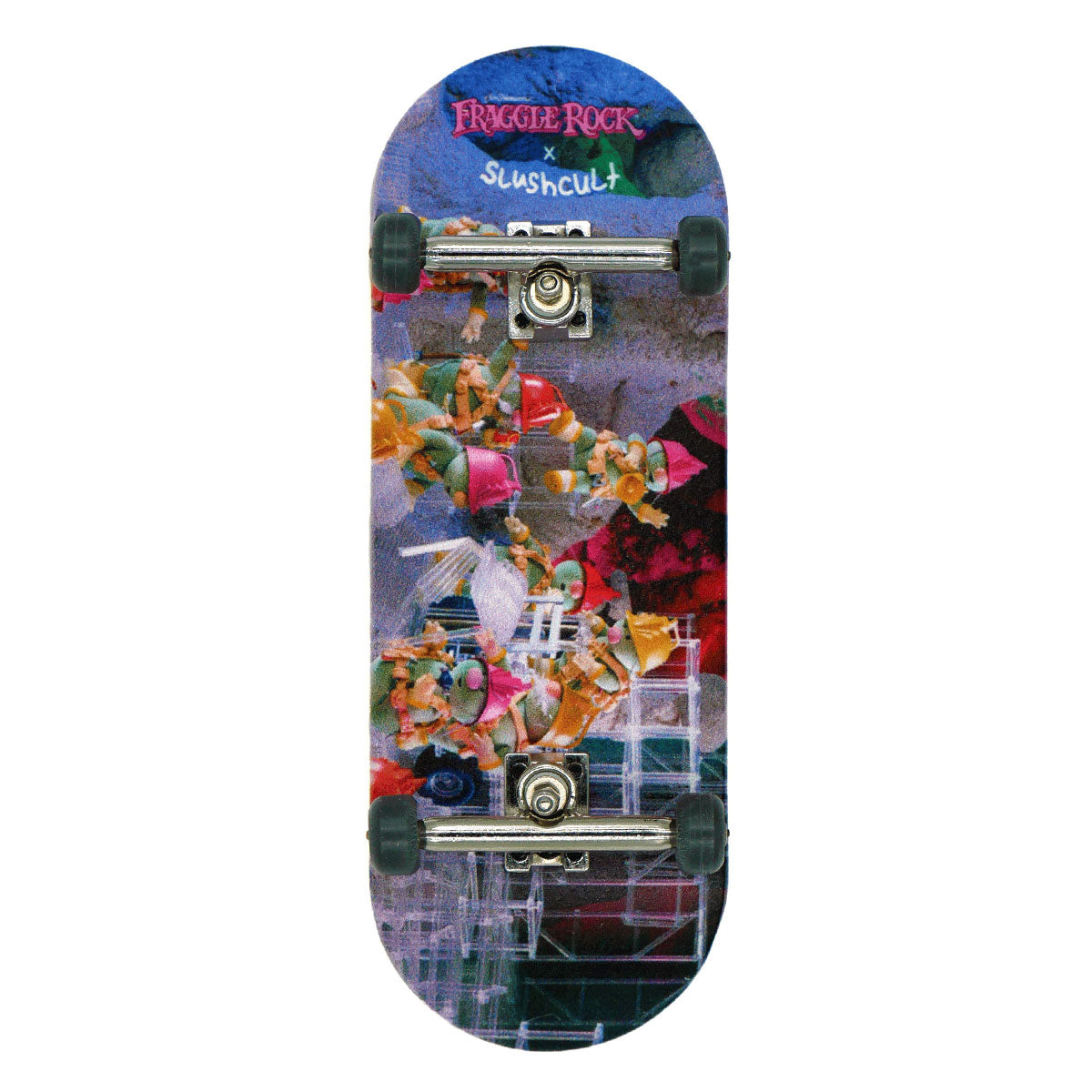 SlushCult x Fraggle Rock Dozers Grom Fingerboard Complete image 1