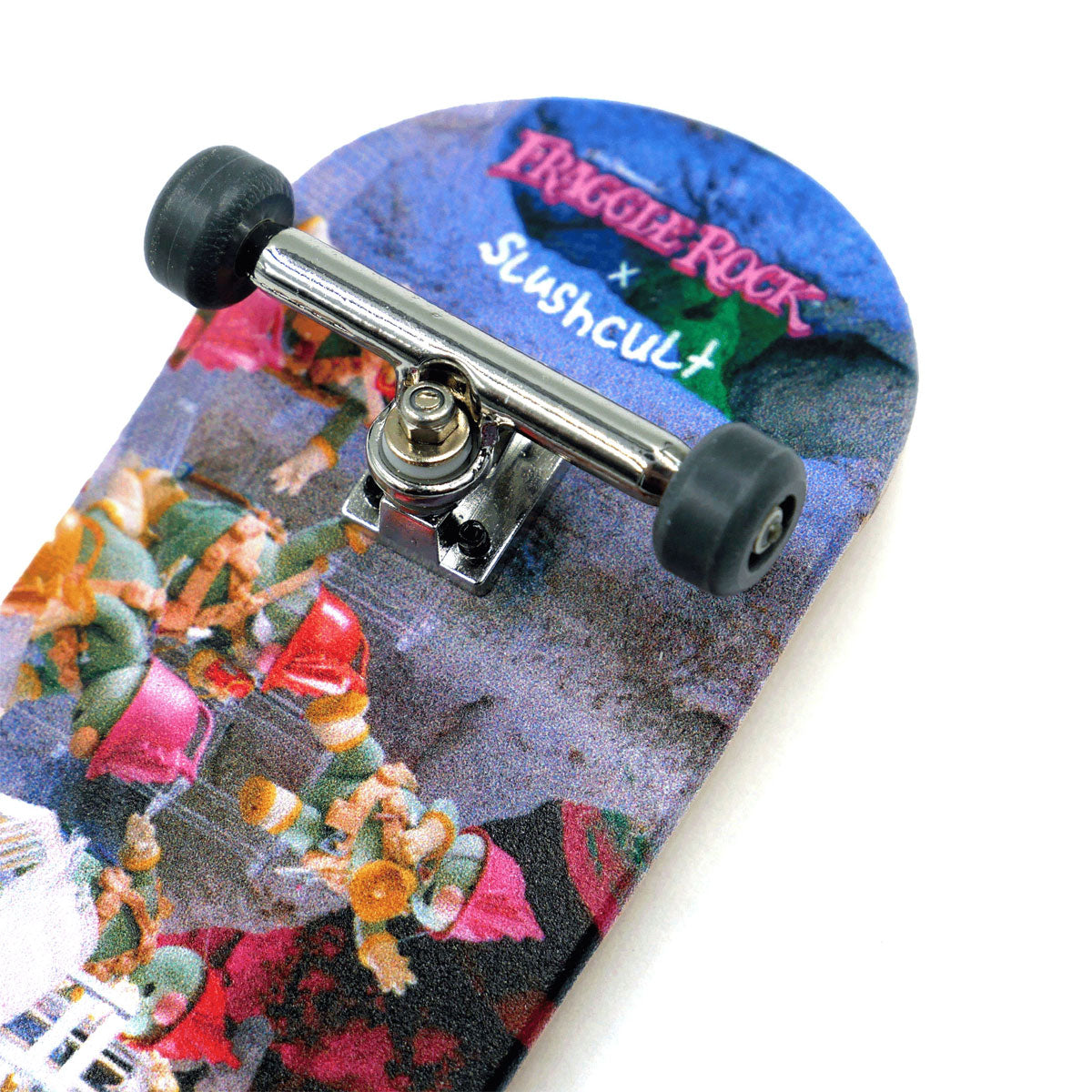 SlushCult x Fraggle Rock Dozers Grom Fingerboard Complete image 2