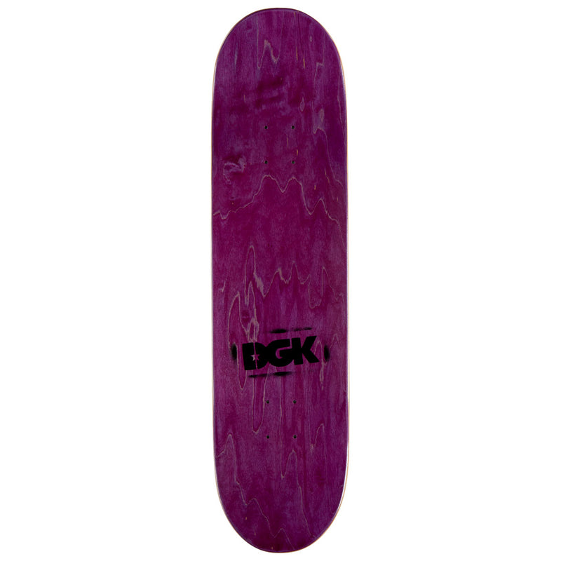 DGK Crypt Skateboard Deck - Purple - 8.25