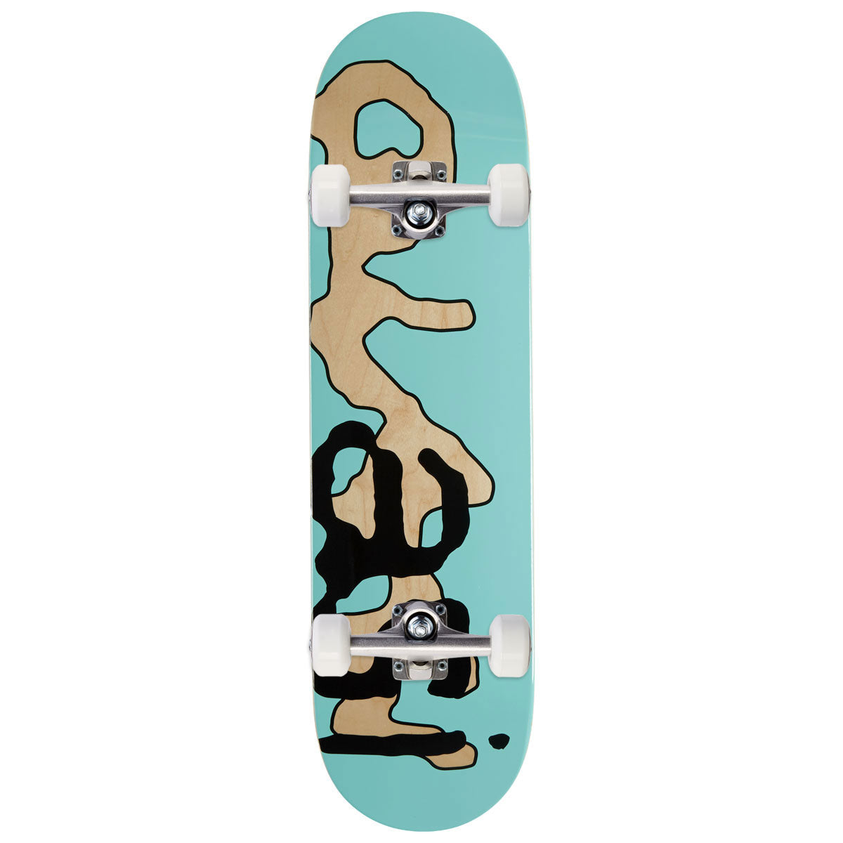 Quasi Lowercase Skateboard Complete - Green - 8.50