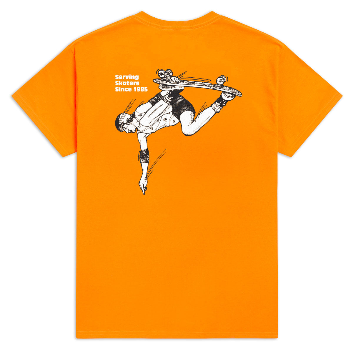 CCS June 1985 Ad T-Shirt - Orange/White image 1