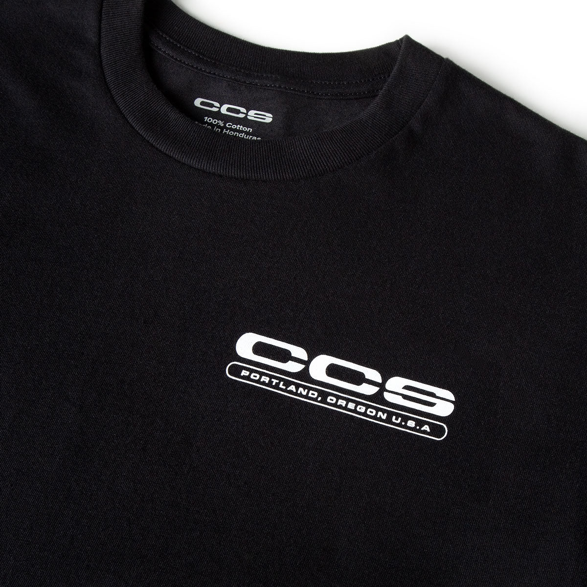 CCS Portland Shop T-Shirt - White/Blue image 3