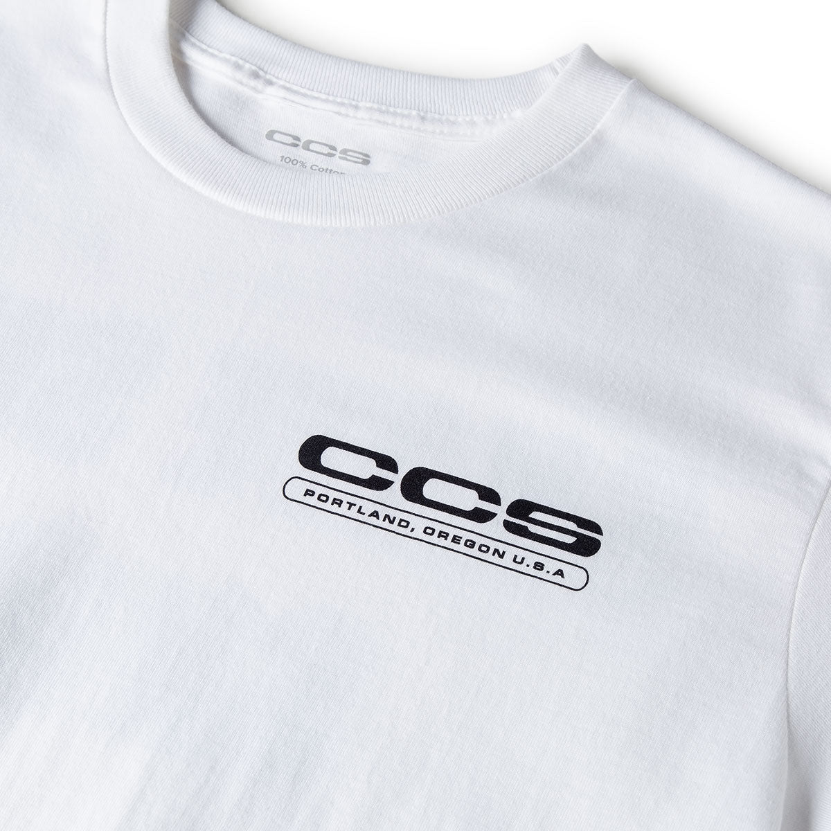 CCS Skate Shop T-Shirt - White/Black image 3