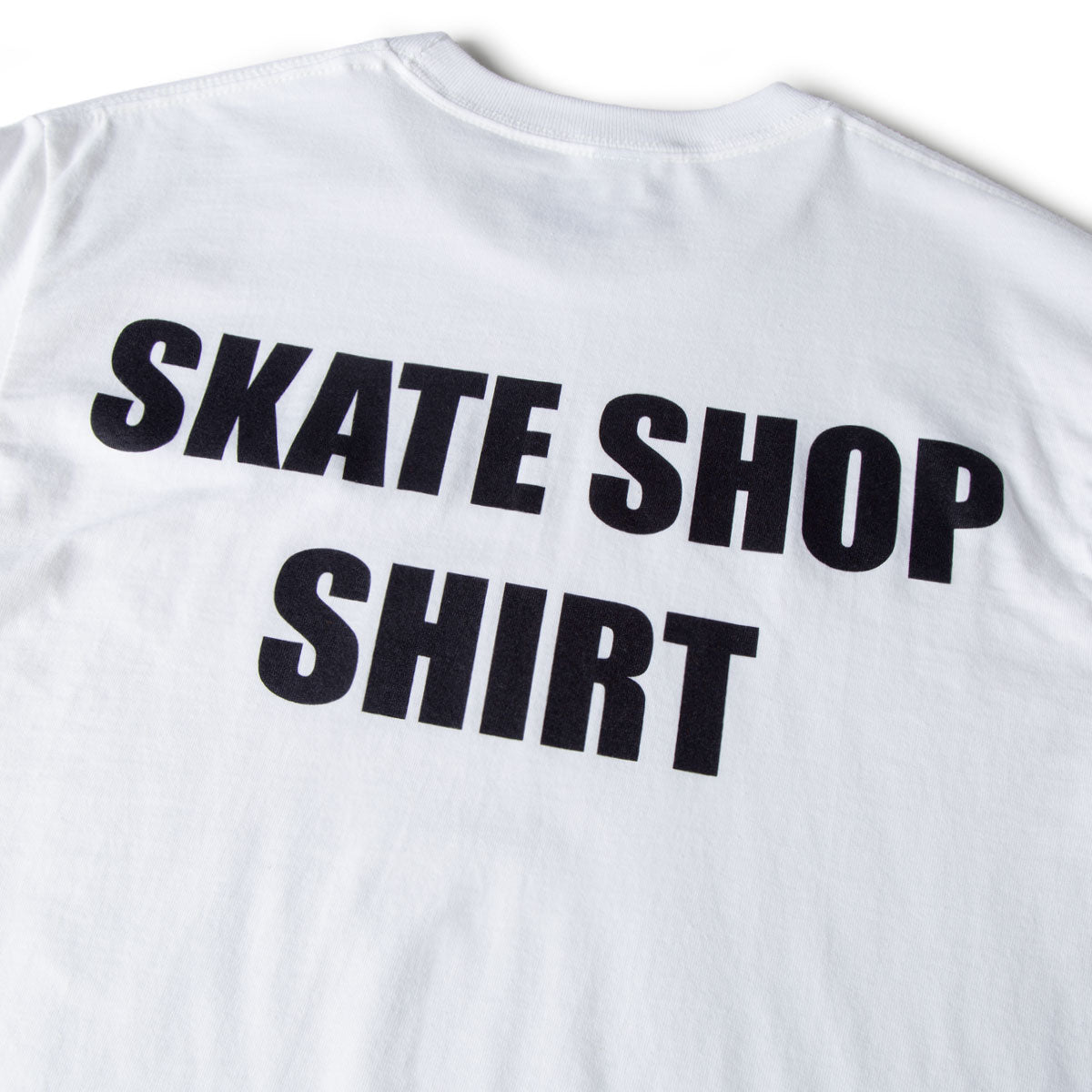 CCS Skate Shop T-Shirt - White/Black image 4