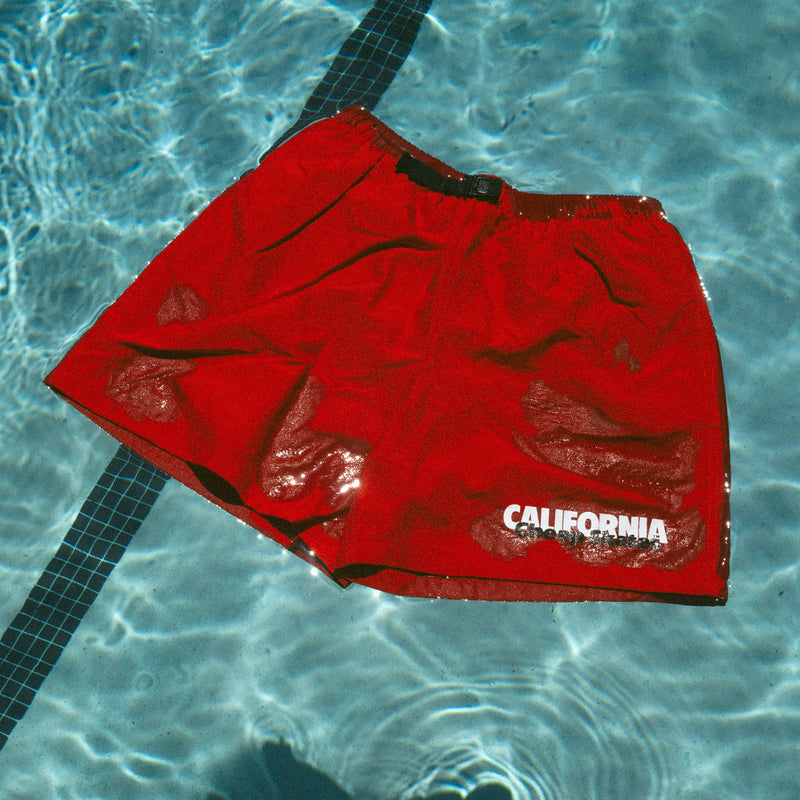 CCS June 1985 Ad Hydro Shorts - Red/White