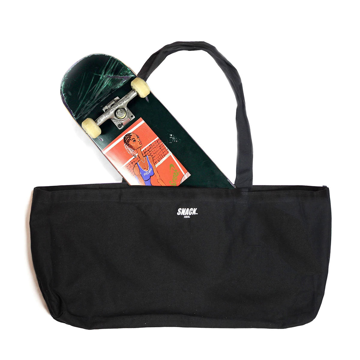 Snack XXXL Skate Tote - Black image 2