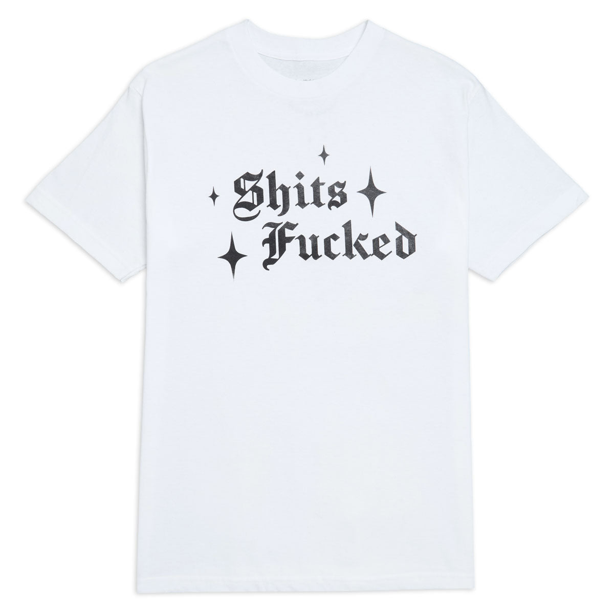 Designer Trash Sparkle T-Shirt - White image 1