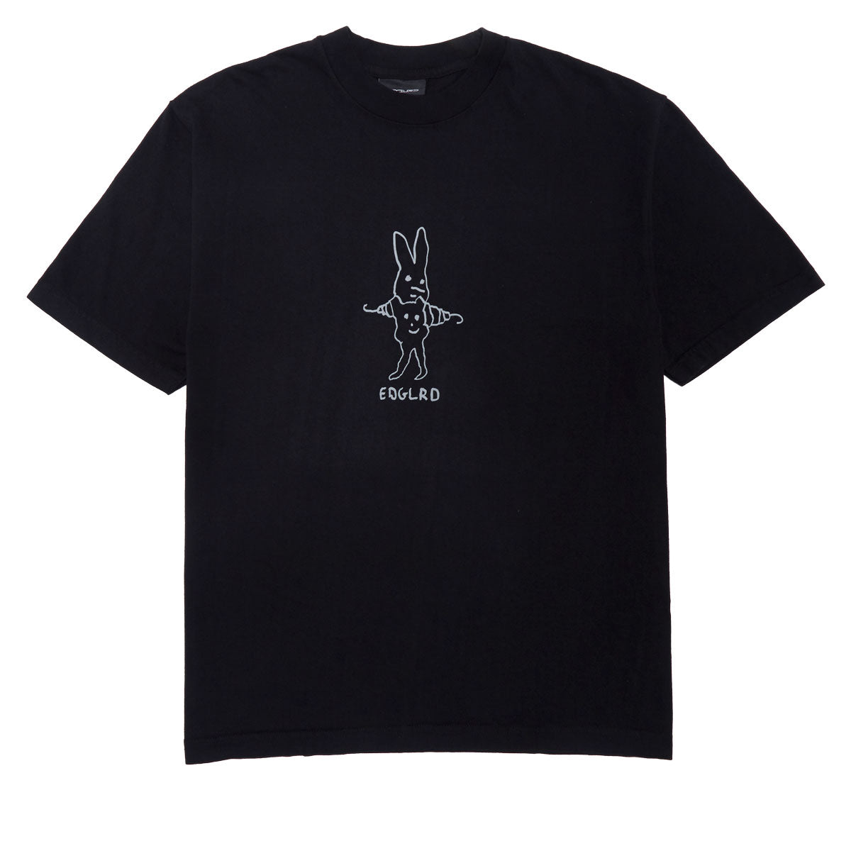 EDGLRD Tech Script T-Shirt - Black image 1