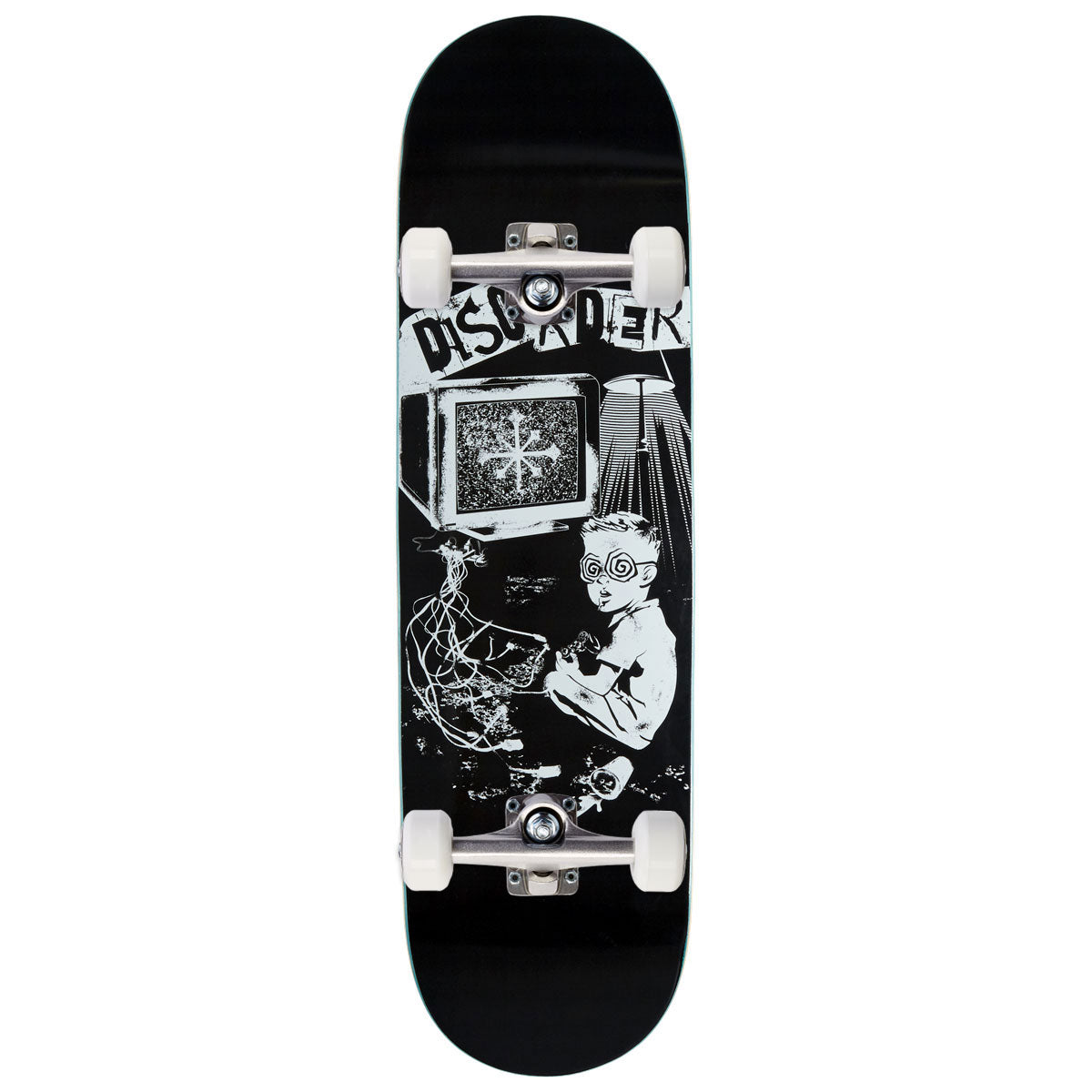 Disorder Good Game Skateboard Complete - Black - 8.50