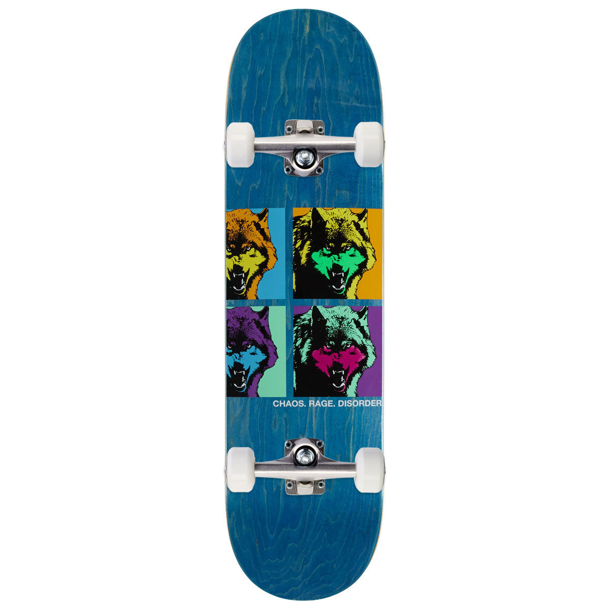 Disorder Wolves Skateboard Complete - 8.38