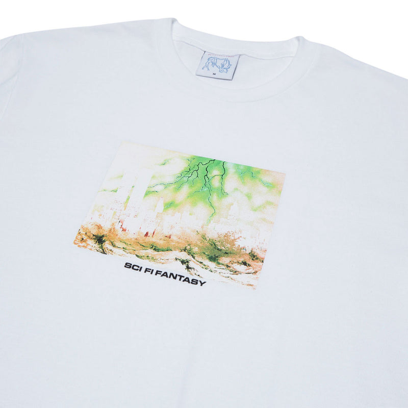 Sci-Fi Fantasy Apocalypse T-Shirt - White