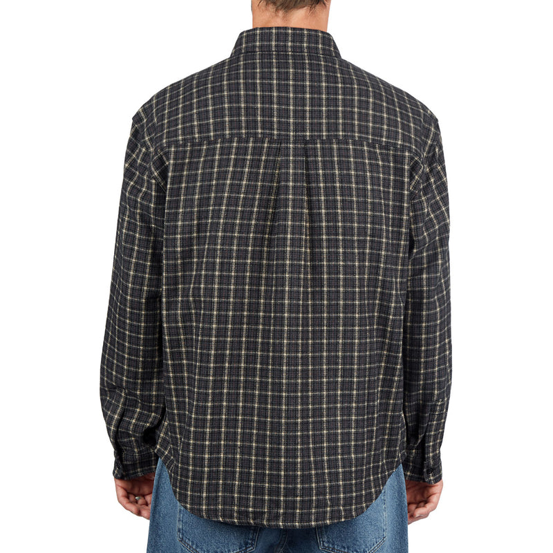CCS Dial Up Flannel Shirt - Dark Navy