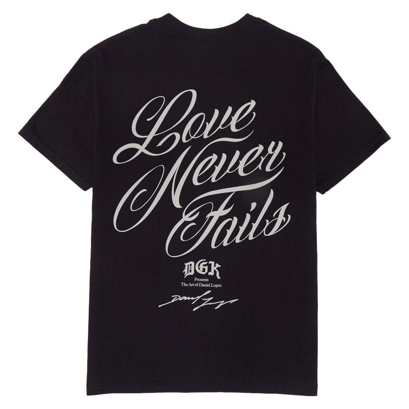 DGK x Godfitti No Love For The Clown T-Shirt - Black