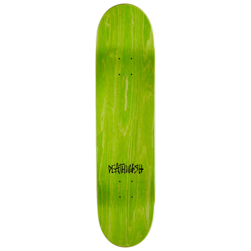 Deathwish Gang Spray Skateboard Deck - Black/Red - 8.00