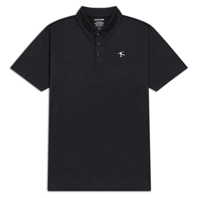 CCS Cheap Skates Icon Polo Shirt - Black