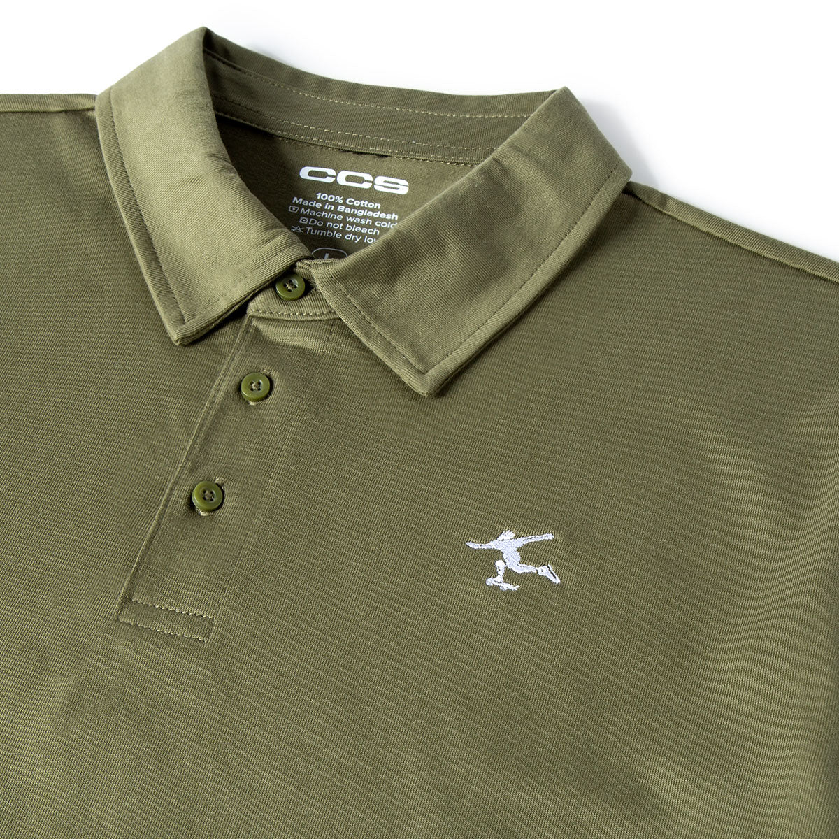 CCS Cheap Skates Icon Polo Shirt - Army Green image 4