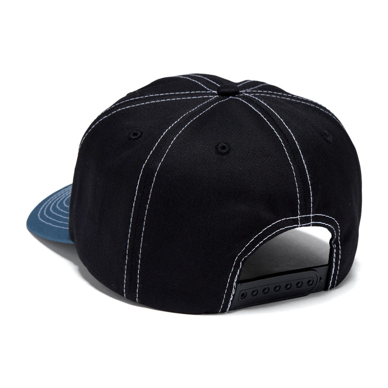 Baker Allegiance Snapback Hat - Black/Blue