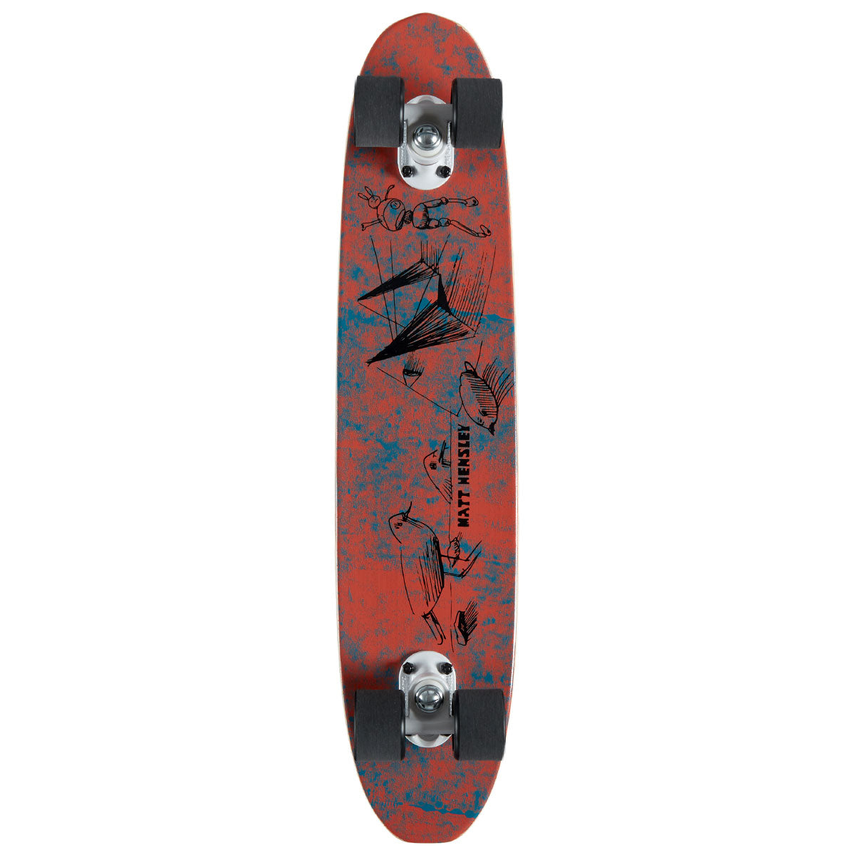 The Heated Wheel Matt Hensley Polarizer Pre-Built Cruiser Complete image 1