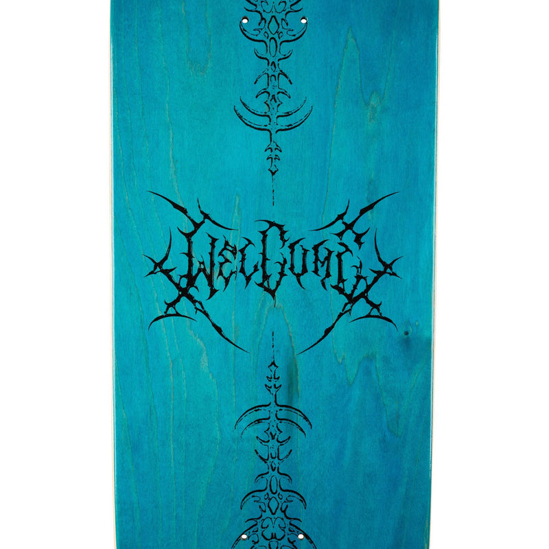 Welcome Flail On Baculus 2.0 Skateboard Complete - Black/Silver Foil - 9.00