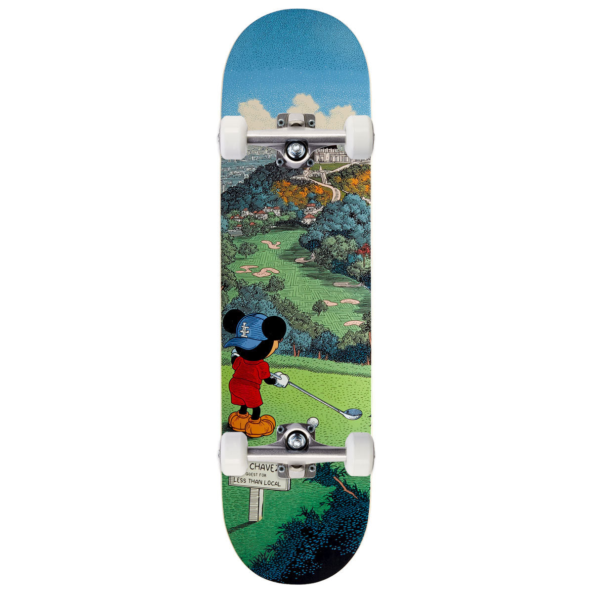 Less Than Local DJ Chavez Guest Skateboard Complete - 8.25