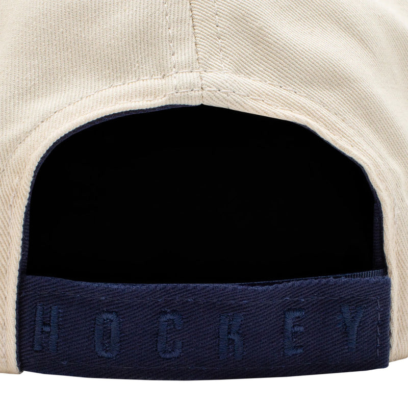 Hockey Ethel Hat - Blue/Tan