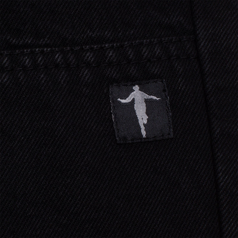 Hockey Double Knee Jeans - Black