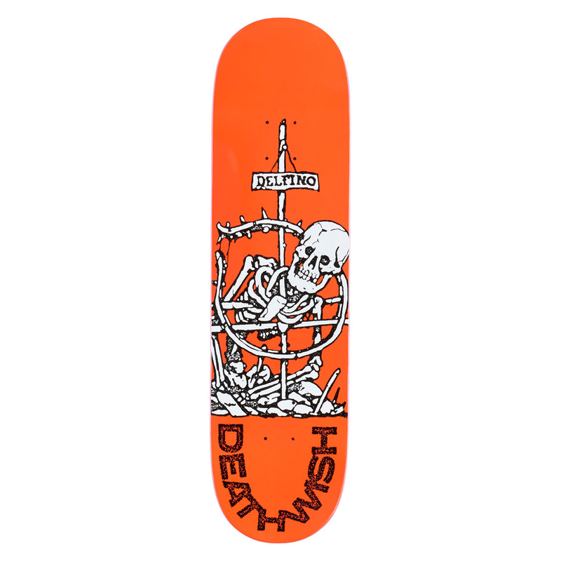 Deathwish Pedro Delfino Cross Skateboard Deck - 8.25