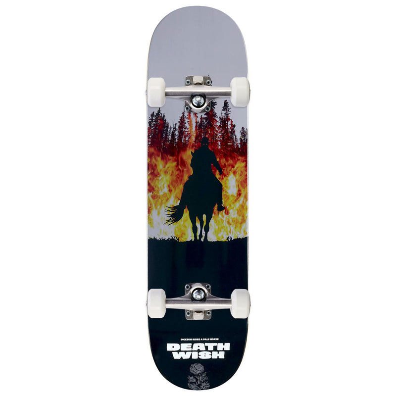 Deathwish Jon Dickson Pale Rider Skateboard Complete - 8.25