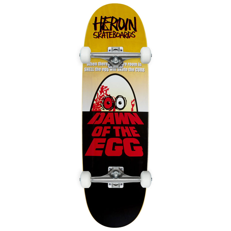 Heroin Dawn Of The Egg Skateboard Complete - 9.40