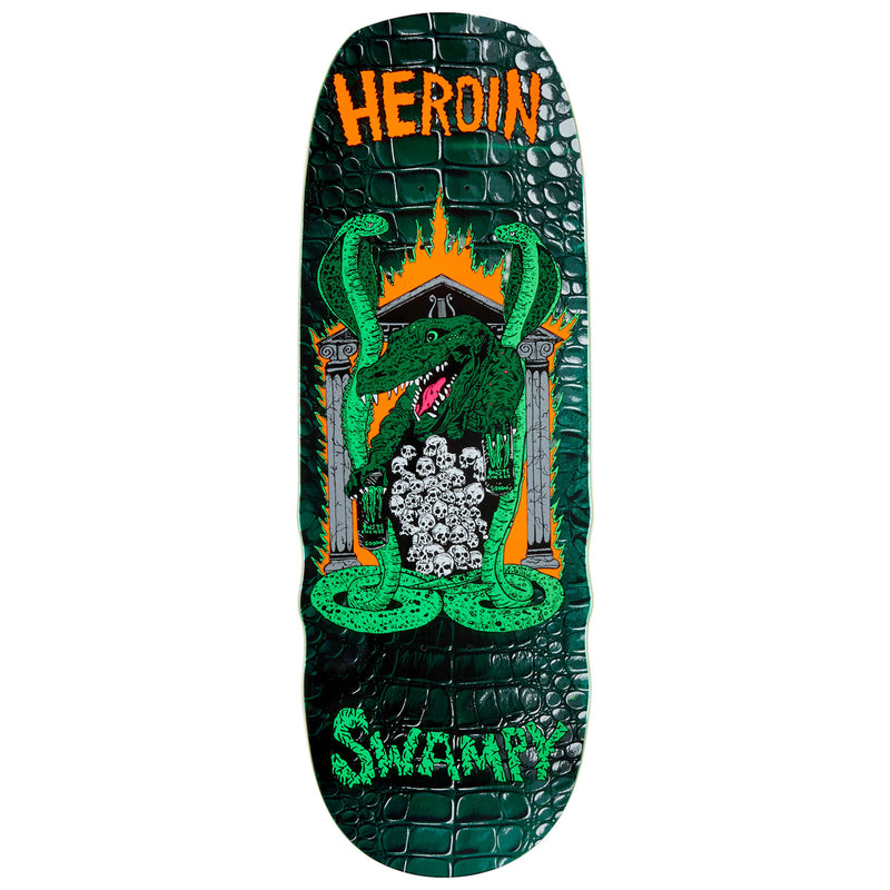 Heroin Swampy Knock Off Skateboard Deck - 10.60