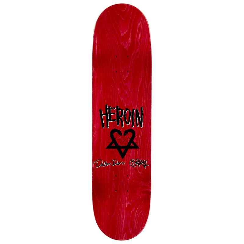 Heroin Dalton Dern Bam Skateboard Complete - 8.3875