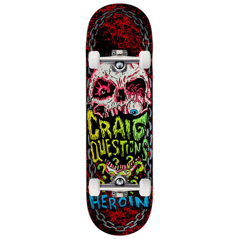 Heroin Craig Questions Knock Off Skateboard Complete - 9.25