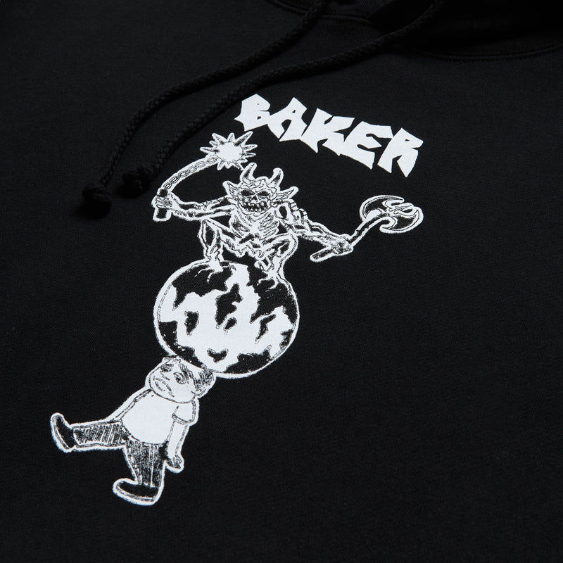 Baker World Crusher Hoodie - Black