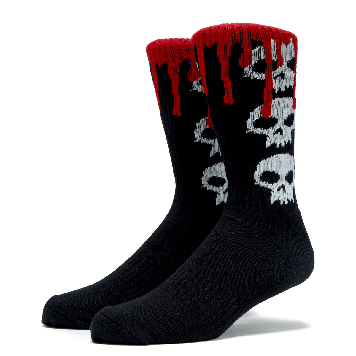 Zero 3 Skull Socks - Glow In The Dark image 1