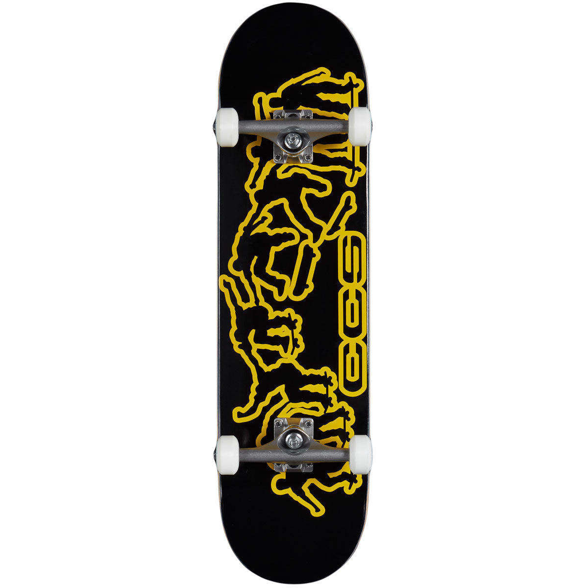 CCS Kickflip 2000 Skateboard Complete - Black - 8.00