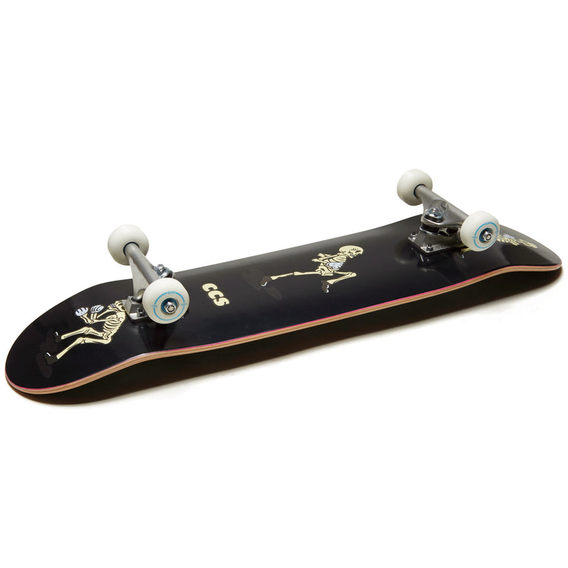 CCS Vine Skeleton Skateboard Complete - Black