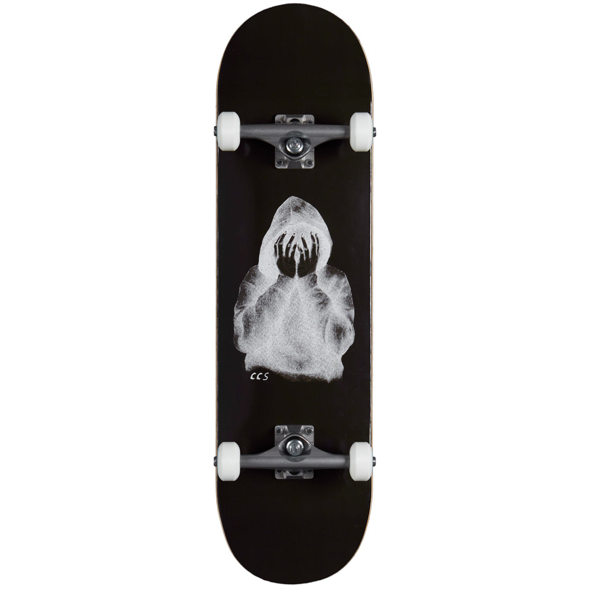 CCS Smile on The Surface Skateboard Complete - Black image 1