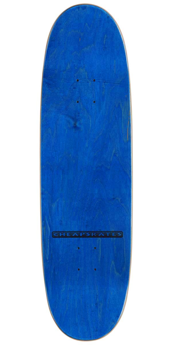 CCS Over Easy Egg1 Shaped Skateboard Deck - Black image 2